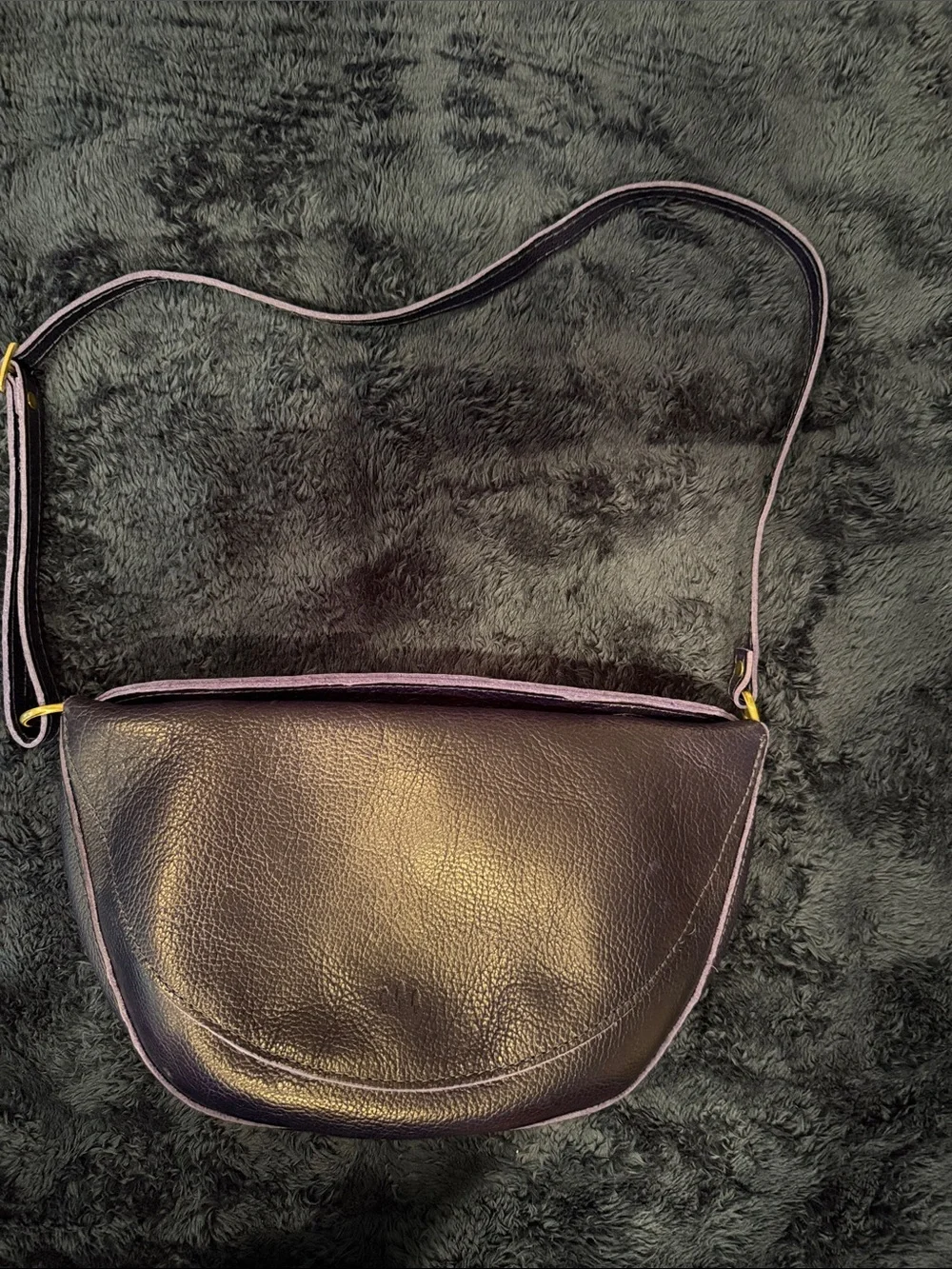 Portland Leather Large Women's Koala Bag in Colbalt - Picture 1 of 5